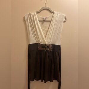 Body Central Belted Tunic
